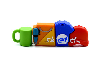 USB kľúč s potlačou - výroba na mieru;USB klíč s potiskem - výroba na míru