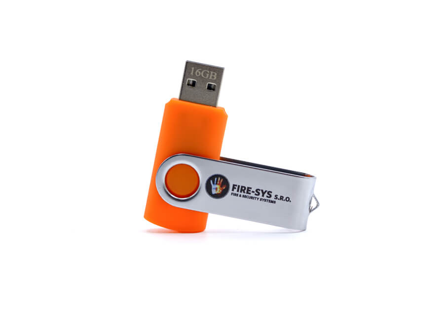 USB kľúč s potlačou - UV potlač;USB klíč s potiskem - UV potisk