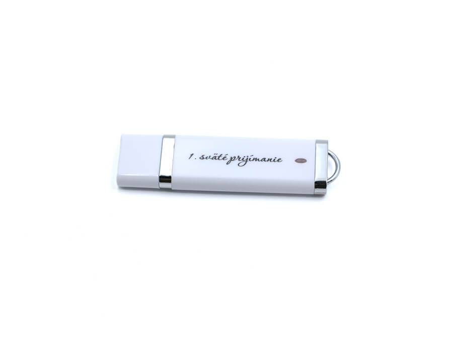 USB kľúč s tampónovou potlačou;USB klíč s tamponovým potiskem