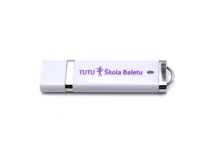 USB kľúč s tampónovou potlačou;USB klíč s tamponovým potiskem