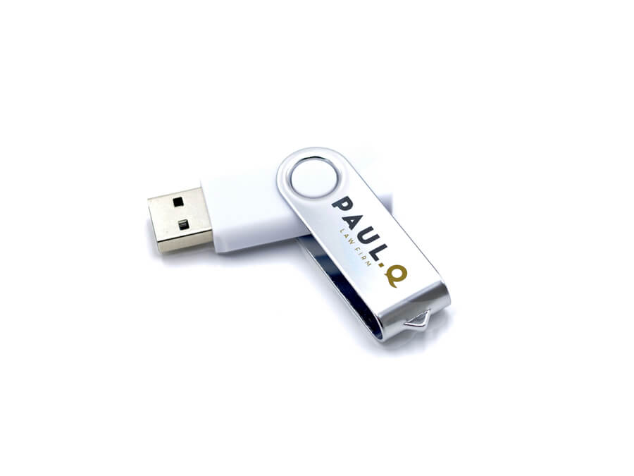 USB kľúč s tampónovou potlačou;USB klíč s tamponovým potiskem