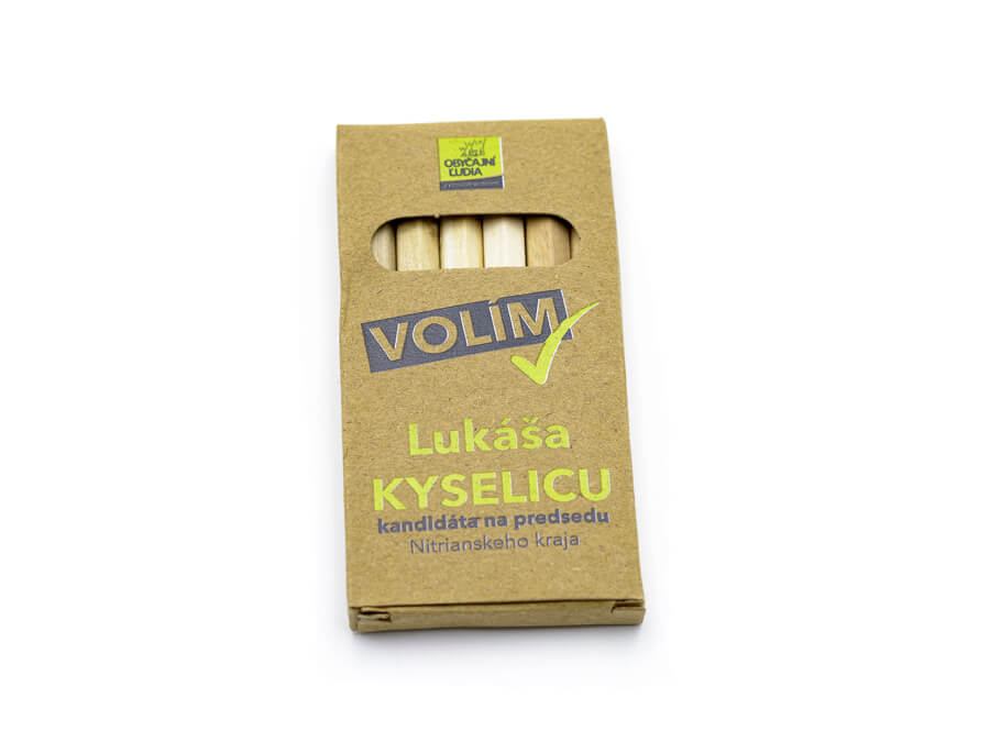 Ceruzky v papierovom obale s potlačou - UV tlač;Tužky v papírovém obalu s potiskem - UV tisk