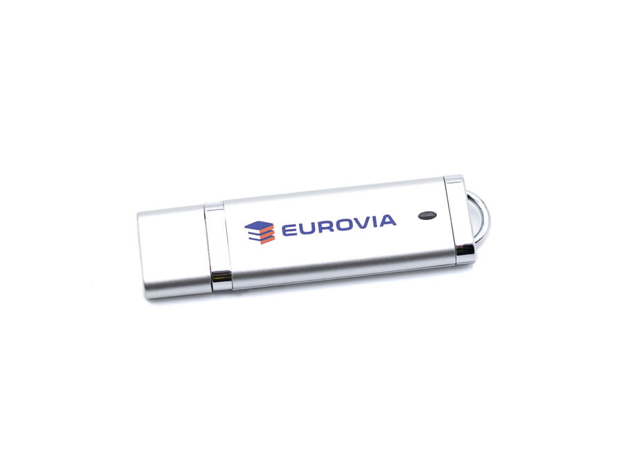 USB kľúč s tampónovou potlačou;USB klíč s tamponovým potiskem