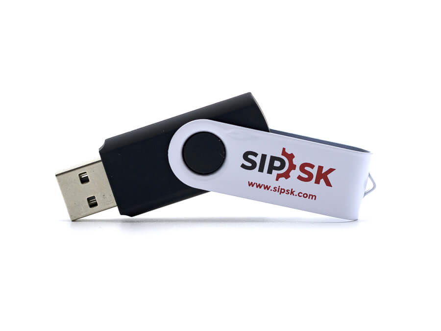 USB kľúč s tampónovou potlačou;USB klíč s tamponovým potiskem