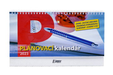 Stolový kalendár s potlačou - sieťotlač;Stolní kalendář s potiskem - sítotisk