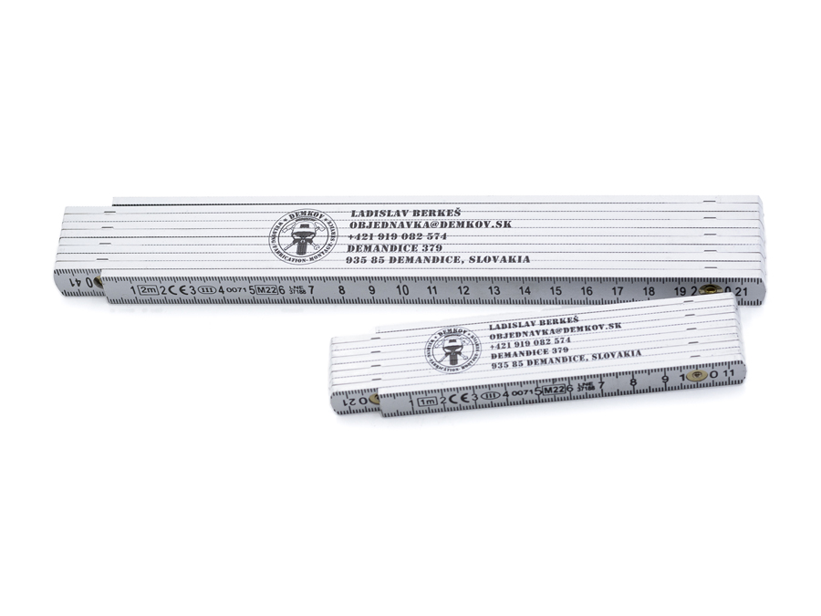 Skladací meter - UV Digitálna tlač;Skládací metr - UV Digitální tisk