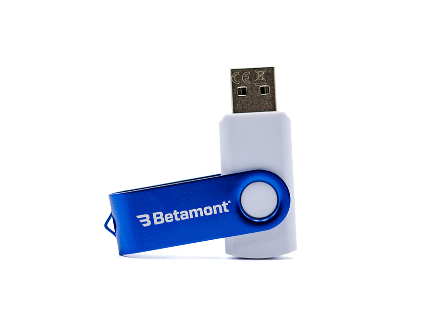 usb kľúč s jednofarbnou potlačou loga; usb klíč s jednobarvým potiskem loga