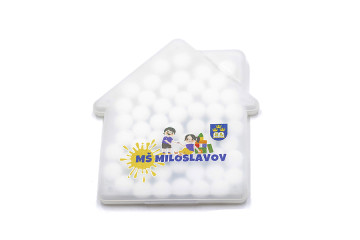 cukríky v krabičke s uv potlačou; bonbóny v krabičce s uv potiskem