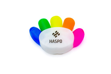 zvýrazňovač potlač loga haspo; výrazňovač potisk loga haspo