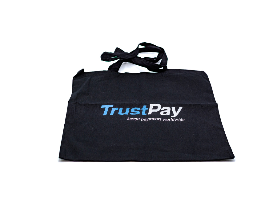 Potlač loga TrustPay;Potisk loga TrustPay