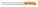 Swibo,slicing knife,wavy edge,yellow,25cm