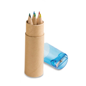 ROLS. Buntstift Schachtel mit 6 Buntstiften - Reklamnepredmety