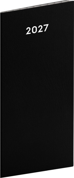 NOTIQUE Taschenkalender CZ 2026, Monatsplaner, 8 x 18 cm - Reklamnepredmety