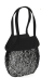 Organic Cotton Mesh Grocery Bag - cierna - variant 