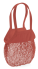 Organic Cotton Mesh Grocery Bag - oranzova - variant 
