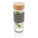 Impact doppelwandige Borosilikatglas-Flasche, transparent