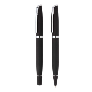 Deluxe Stifte-Set, grau - Reklamnepredmety