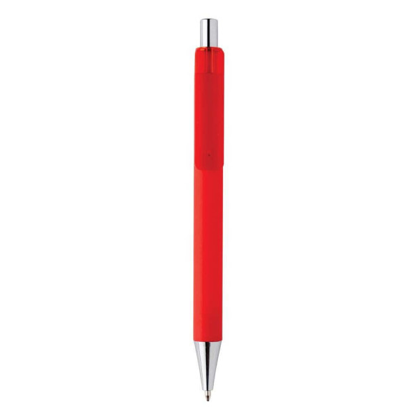X8 Stift mit Smooth-Touch, blau