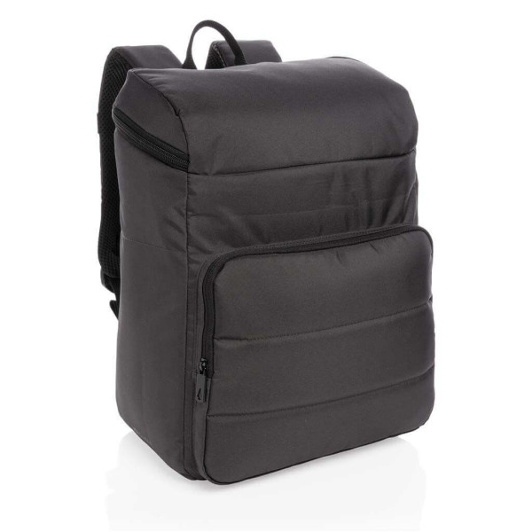 Impact AWARE™ RPET Kühl-Rucksack, schwarz, navy blau