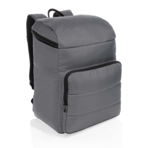 Impact AWARE™ RPET Kühl-Rucksack, schwarz, navy blau - Reklamnepredmety