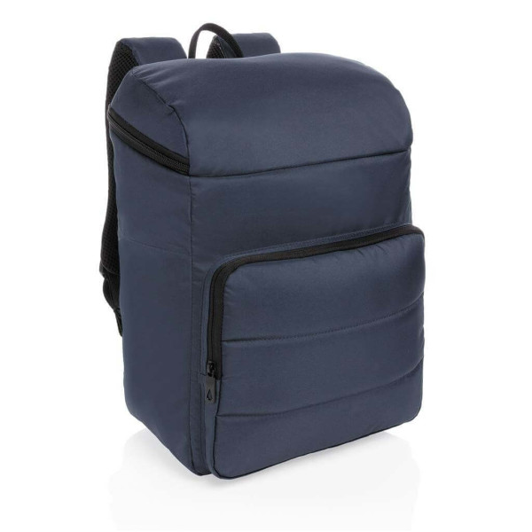 Impact AWARE™ RPET Kühl-Rucksack, schwarz, navy blau
