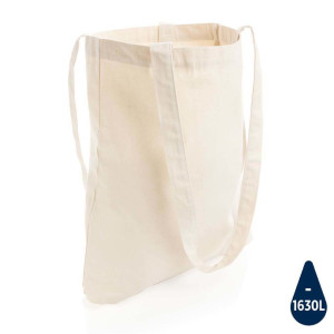 Impact Aware™ recycelte Baumwolltasche, navy blau - Reklamnepredmety