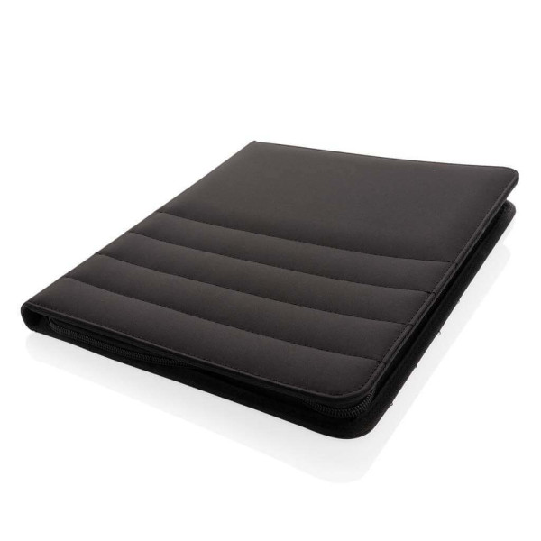 Impact AWARE™ RPET A4 Portfolio mit Reißverschluss, navy bla
