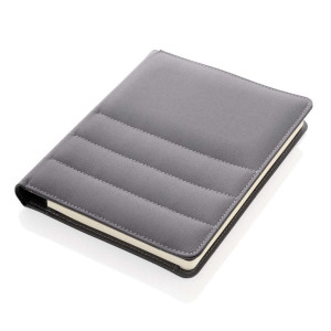 Impact AWARE™ RPET A5 Portfolio, navy blau - Reklamnepredmety