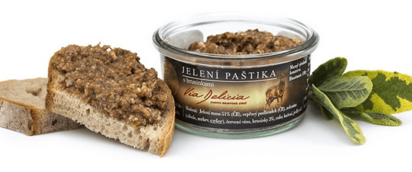 Hirschpastete mit Preiselbeeren 130 g