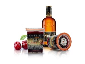 Kirschmarmelade mit Republica Rum 165 g