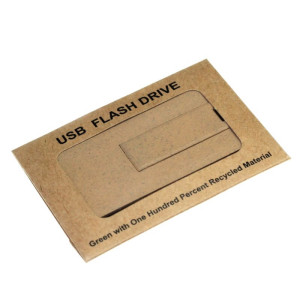 EKOBOX PAPIERSCHACHTEL FÜR USB-STICK KARTEN7 × 5 cm - Reklamnepredmety