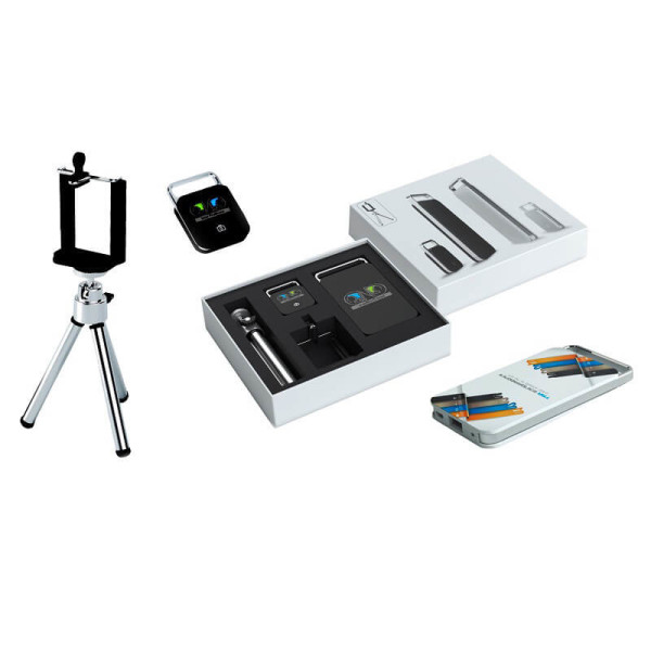 SELFIE SET - POWER BANK + BLUETOOTH AUSLÖSER FÜR SMARTPHONE/ IPHONE + STATIV