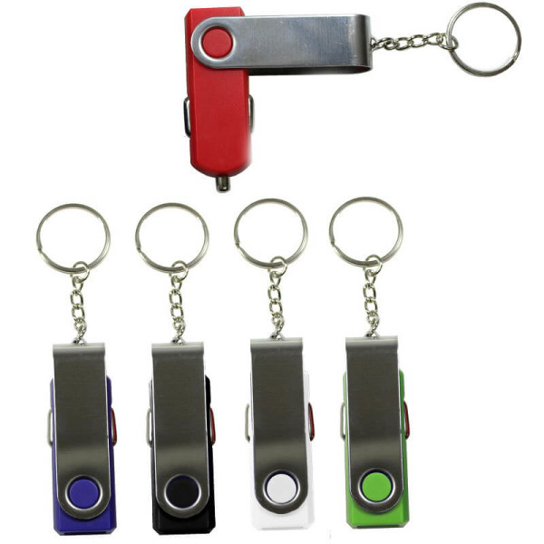 USB AUTO ADAPTER TWISTER 1.0A