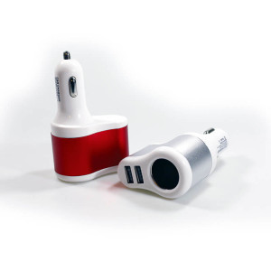 DUALER AUTO USB-ADAPTER MIT CL-STECKER - Reklamnepredmety