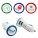 DUALER KFZ-USB-ADAPTER (2.1A + 1A)  MIT RUNDEM LED-RAHMEN - CLA0173_6 - variant PU CLA0173-q00001