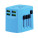 REISEADAPTER MIT 4 USB-SCHNITTSTELLEN - CLA1009_15 - variant PU CLA1009-q00001