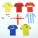 SELBSTKLEBEREINIGER FÜR DEN DISPLAY - TRIKOT -  40 × 40 mm