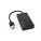 KUNSTSTOFF USB-HUB 3.0, 4 SCHNITTSTELLEN - HUR3020_5 - variant PU HUR3020-q00001