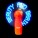 HANDVENTILATOR MIT LED LOGO - LAF006_7 - variant PU LAF006-q00001