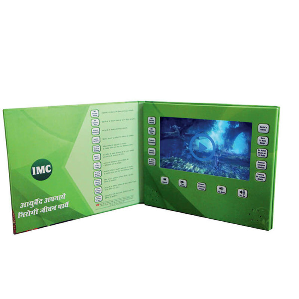 VIDEO-BROSCHÜRE FÜR 7"-LCD