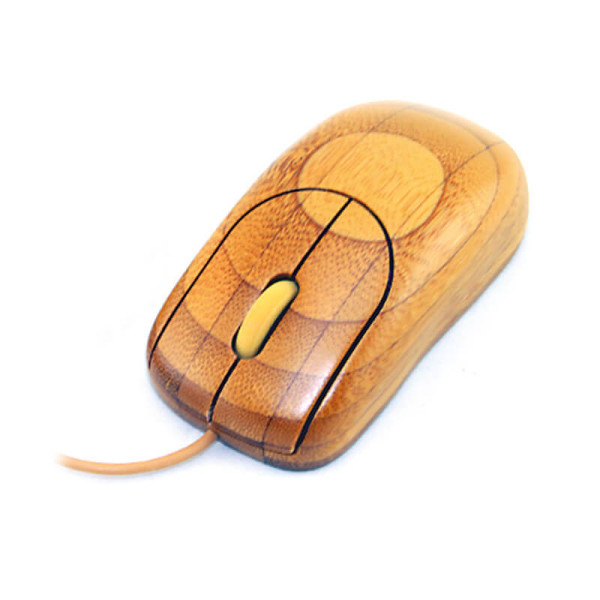 BAMBUS-MAUS MIT KABEL