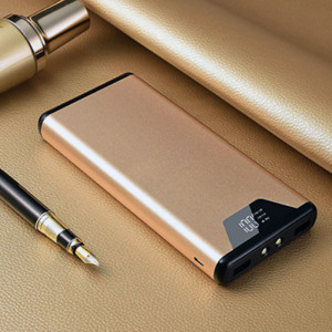 DUALE POWER BANK MIT HOHER KAPAZITÄT UND LCD-DISPLAY, 15000 MAH - Reklamnepredmety