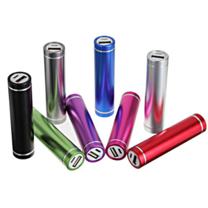 MINI POWER BANK MIT METALLGEHÄUSE (EXTERNES LADEGERÄT) 2000 bis 3000 mAh - Reklamnepredmety