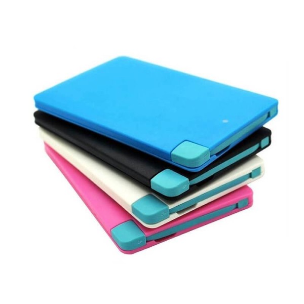 ULTRADÜNNE POWER BANK - KARTE (MOBILES LADEGERÄT) 2500 mAh