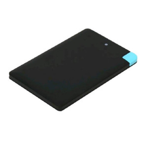 ULTRADÜNNE POWER BANK - KARTE (MOBILES LADEGERÄT) 2500 mAh - Reklamnepredmety
