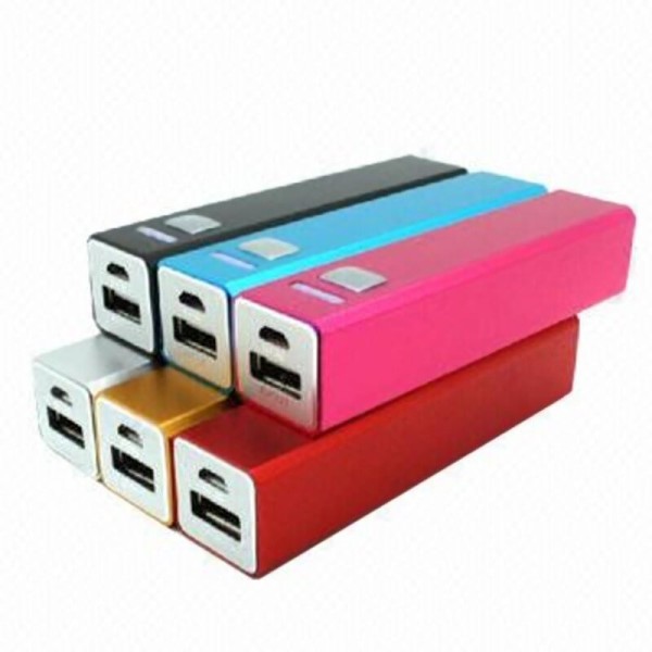 MINI POWER BANK MIT METALLGEHÄUSE (EXTERNES LADEGERÄT) 2000 bis 3000 mAh