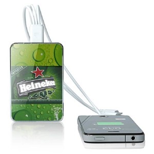 SLIM POWER BANK CRYSTAL (MOBILES LADEGERÄT) 2000/3000/4000/5000 mAh - Reklamnepredmety