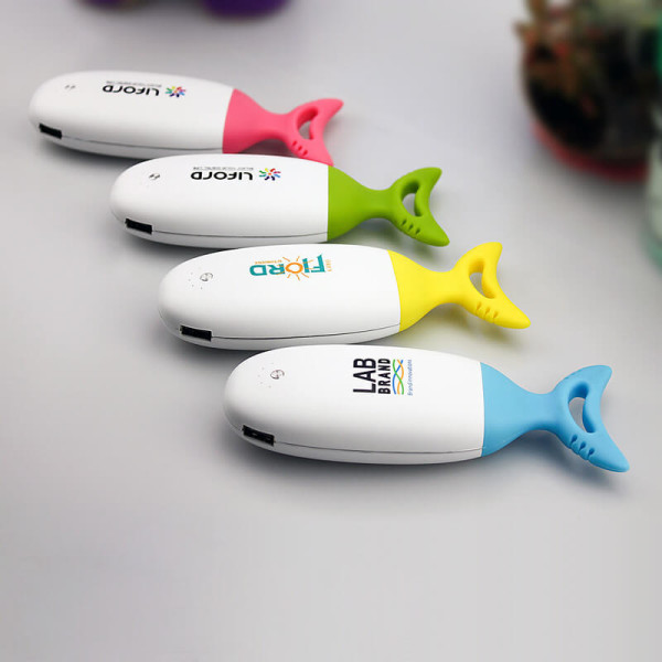 POWER BANK (MOBILES LADEGERÄT) (3000/4000/5000/6000 mAh) FISCH