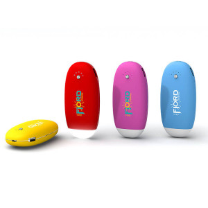 POWER BANK MIT BUNTEM LICHT 3000 – 6000 mAh - Reklamnepredmety