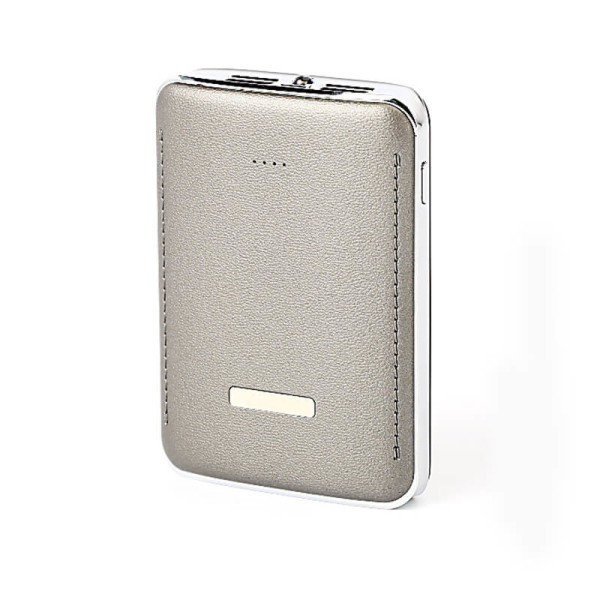 DUALE LUXUS-POWER BANK MIT  LED-LEUCHTE, 6600/7800 mAh
